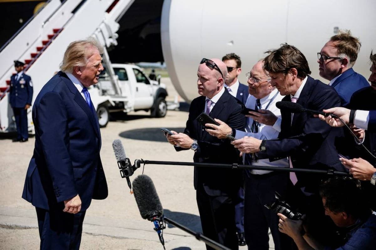 Trump condemns false AI conspiracy