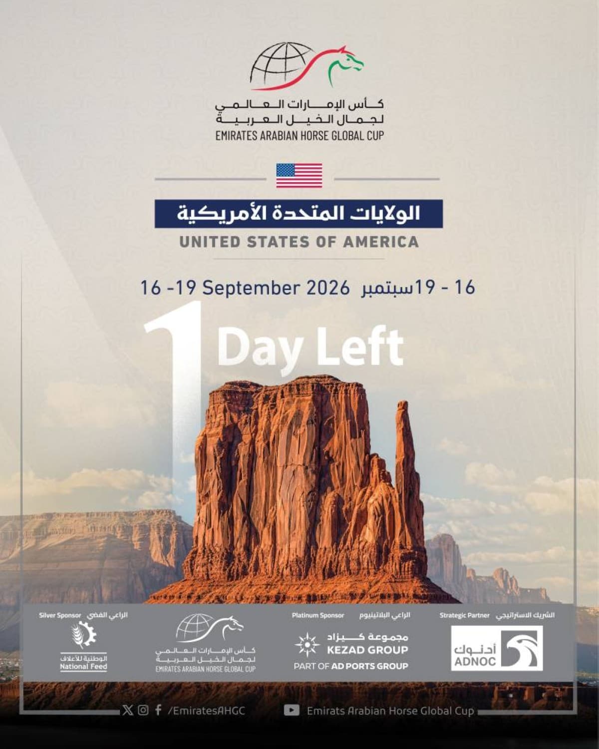 جولة الإمارات لجمال الخيل العربية