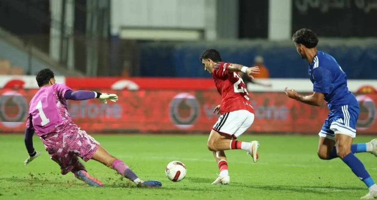 الأهلي يتفوق على أبو قير ويتصدر الدوري