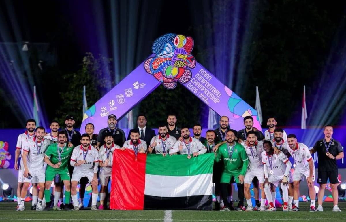 UAE Mini Football Team Secures Bronze
