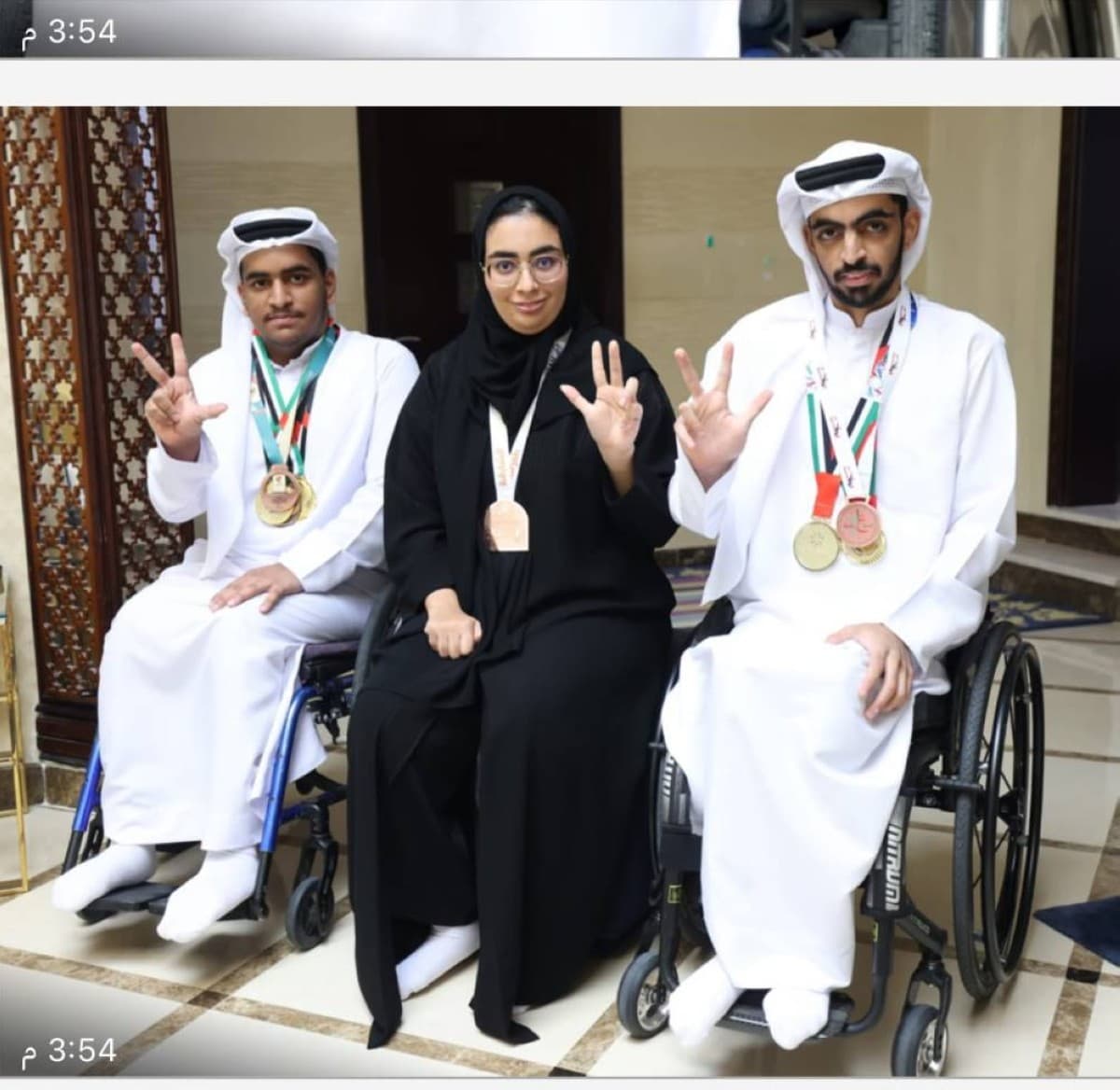 عائلة إماراتية بأبطال يتجاوزون المستحيل