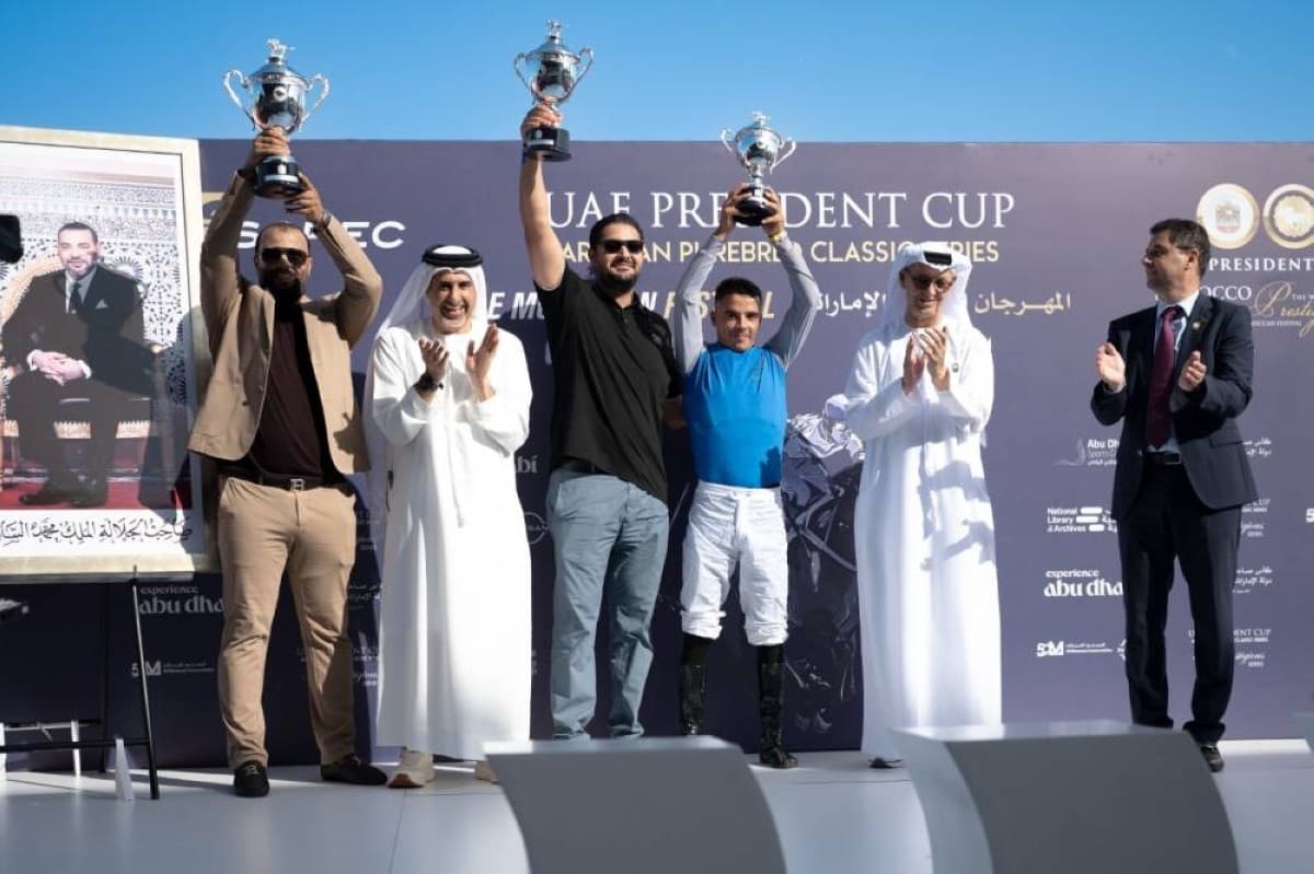 براق يحافظ على لقب كأس رئيس الدولة للخيول العربية