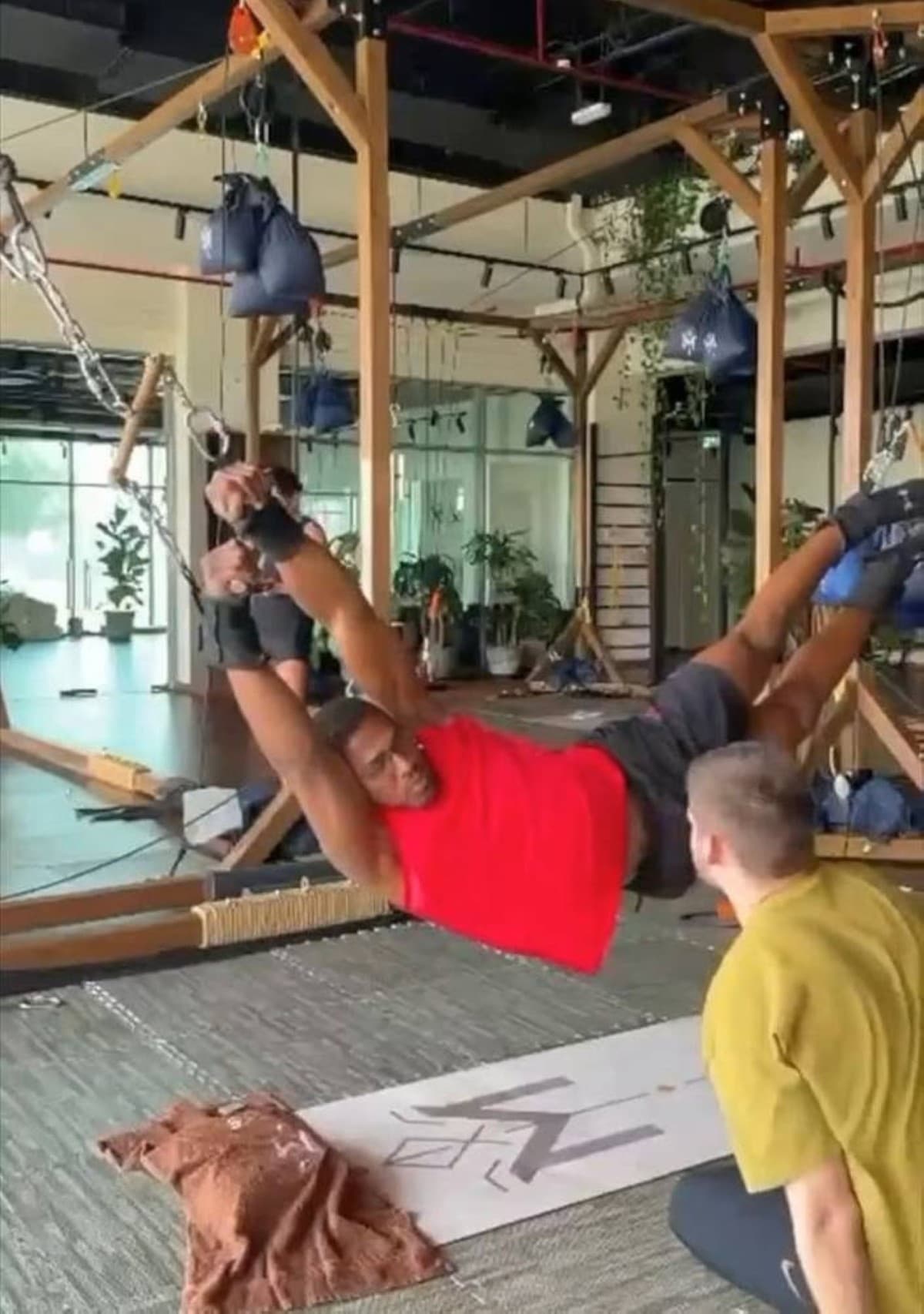 Joshua trains with Cossack Warriors in Dubai