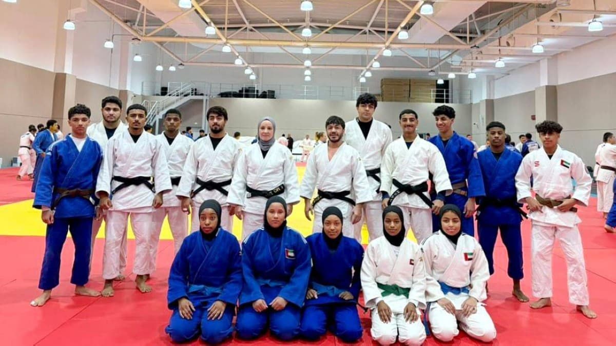 UAE Judo Athletes at Kuwait Arab Championship