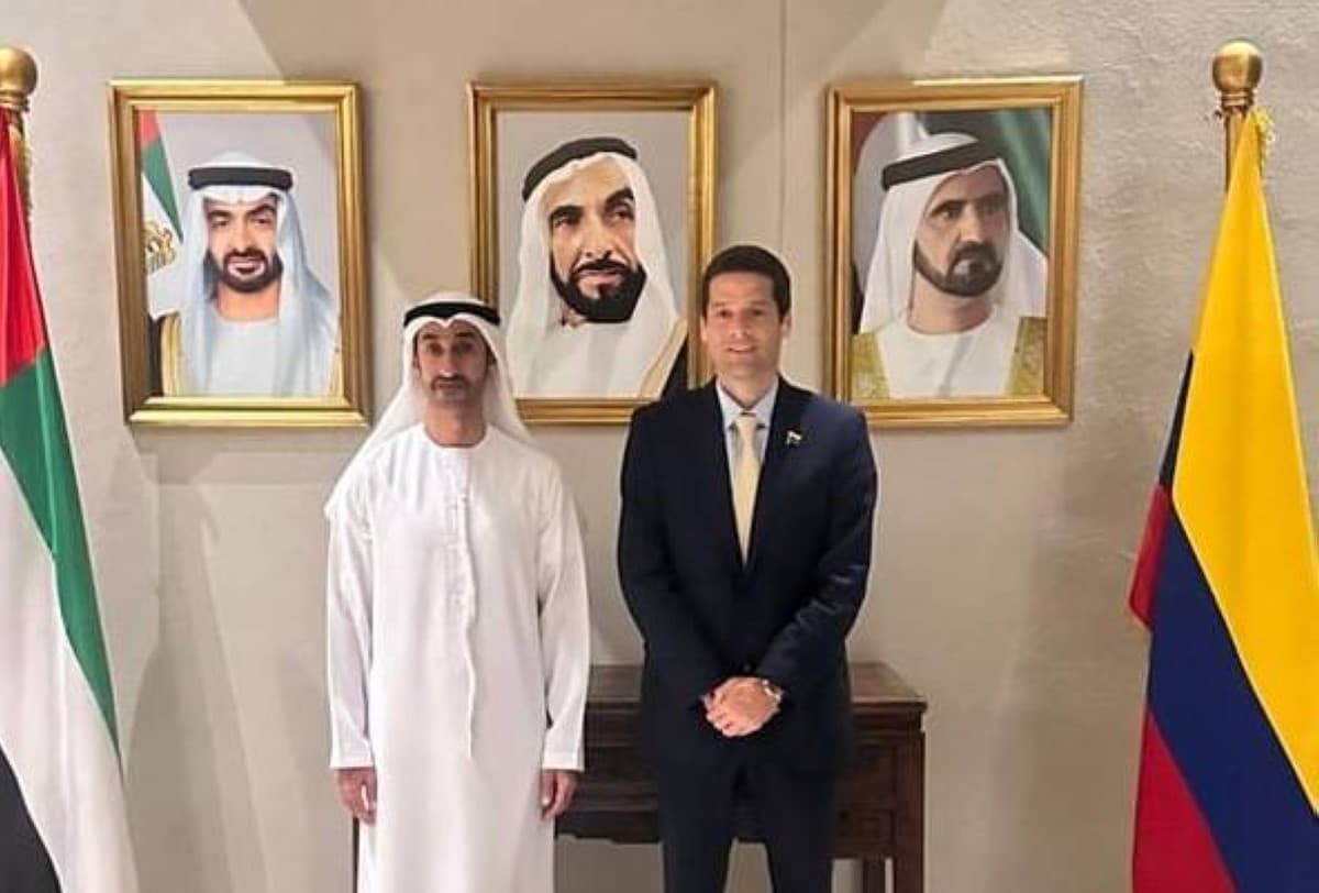 سفير الإمارات يلتقي بوزير التجارة الكولومبي