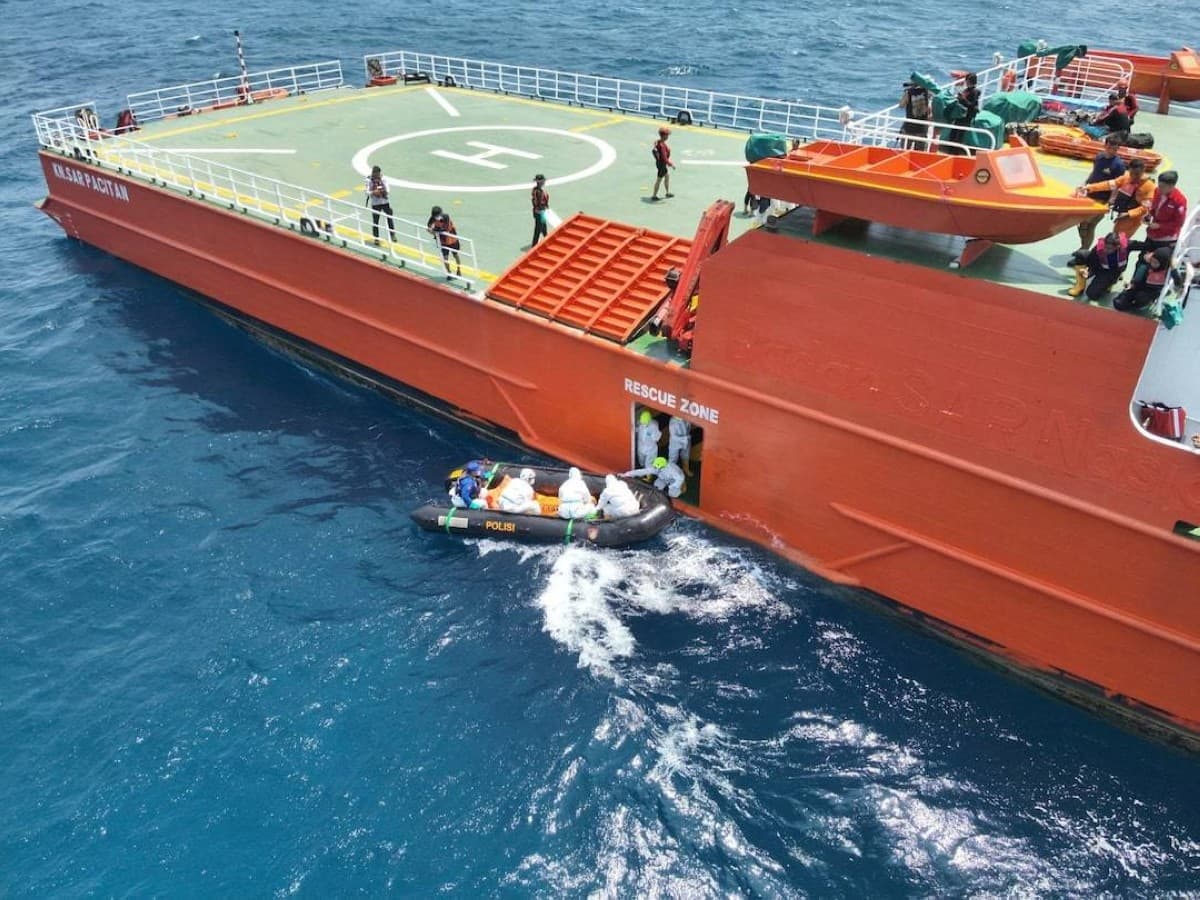 Indonesia ferry disaster death toll reaches 64