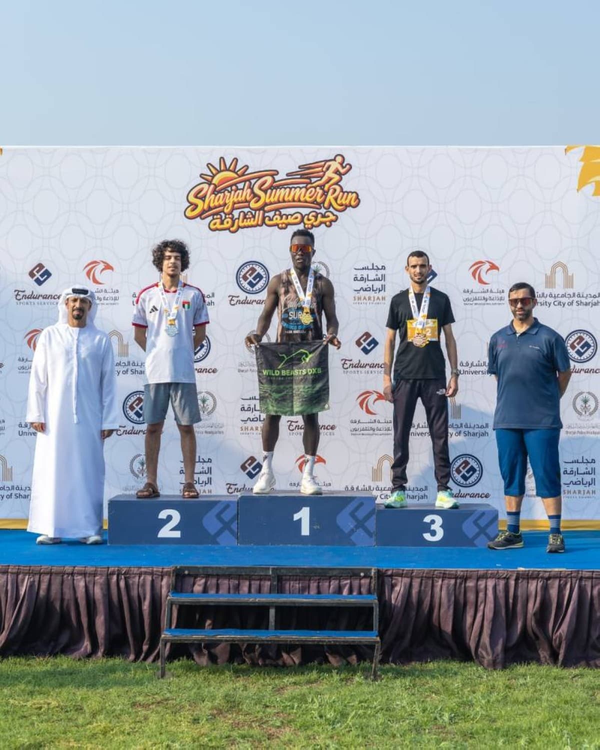 Strong turnout at Sharjah Summer Run closing