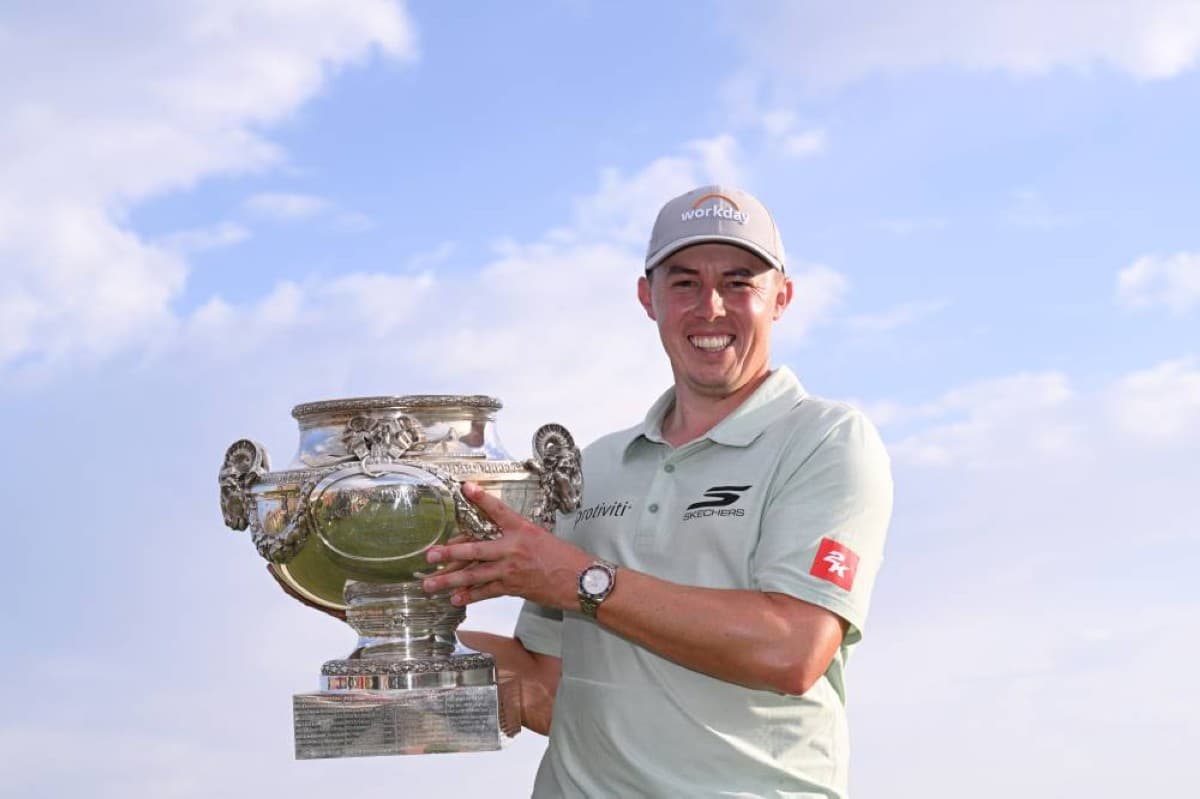Fitzpatrick Leads Dubai Golf Event