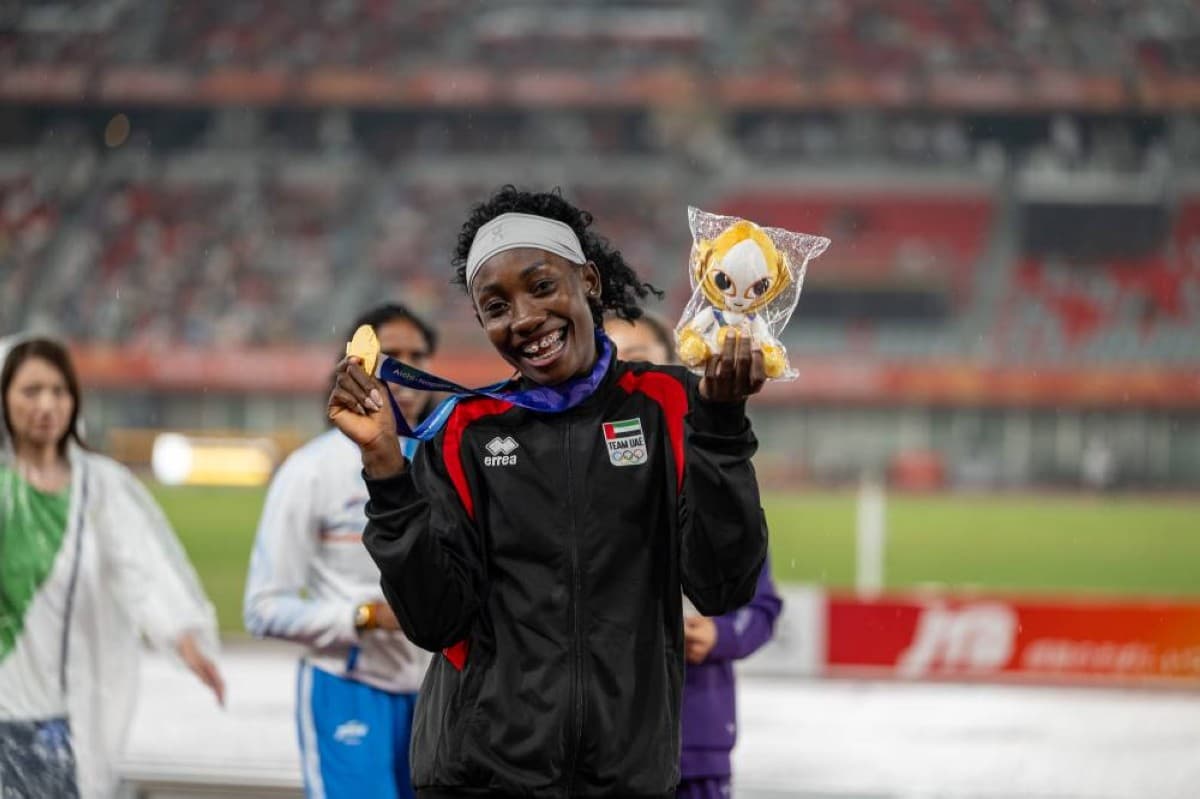 Maryam Karim wins gold for UAE