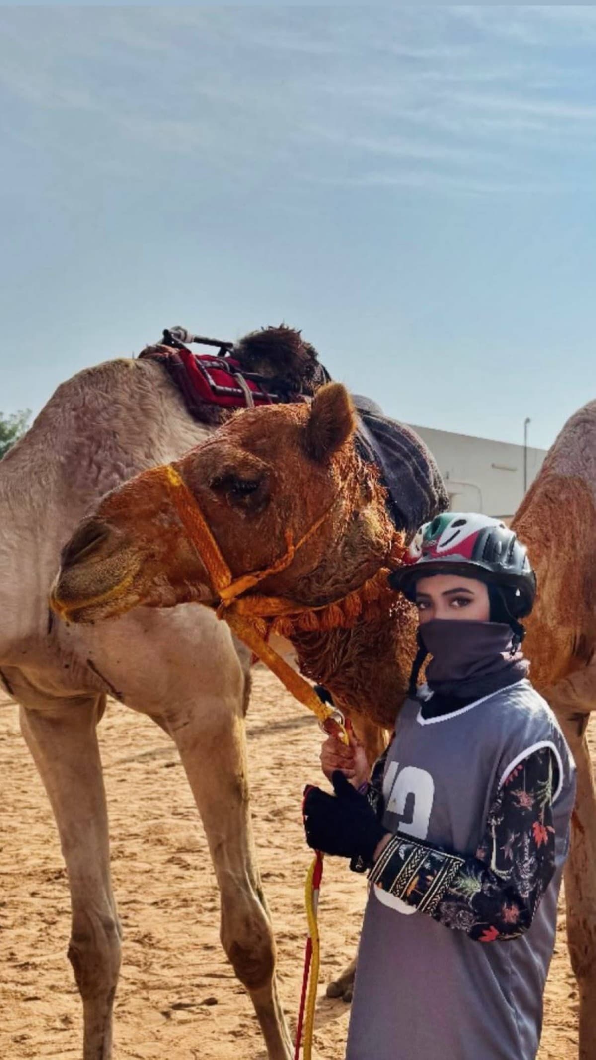 إيمان محمد عبدالله.. رائدة إماراتية في مجال الهجانة