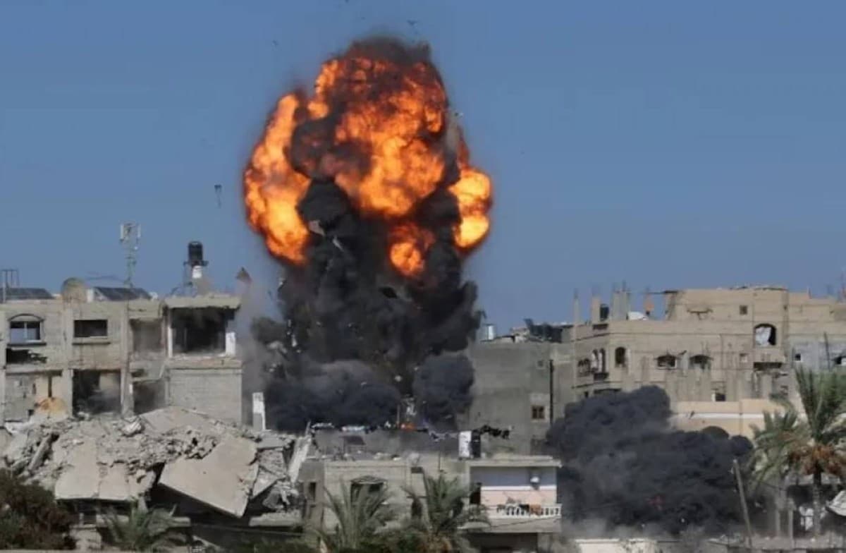 Israeli Gaza airstrike causes casualties including four women