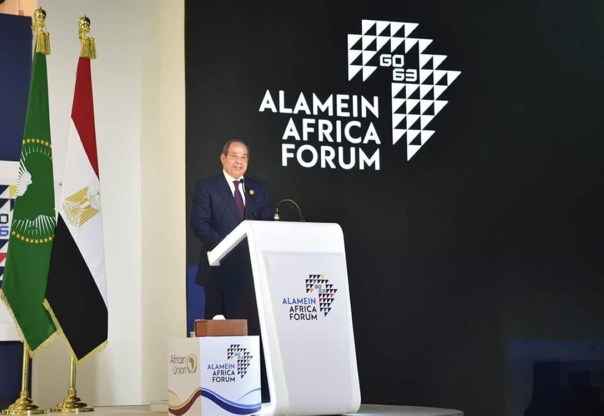 Egyptian President opens Africa Business Forum