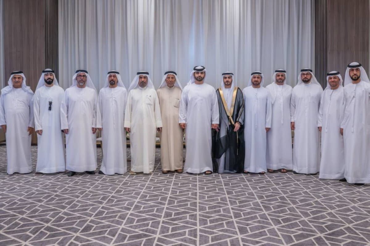 Mansoor bin Mohammed at Talakah and Khouri event