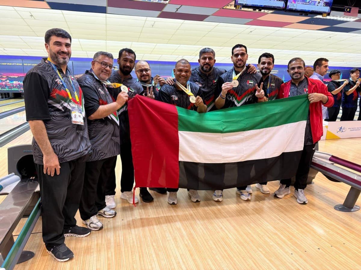 UAE Deaf Team earns silver at Asia-Pacific Bowling