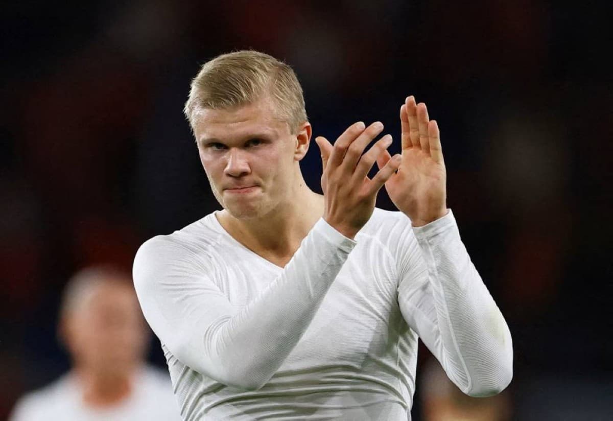 Haaland discusses his haircut choice
