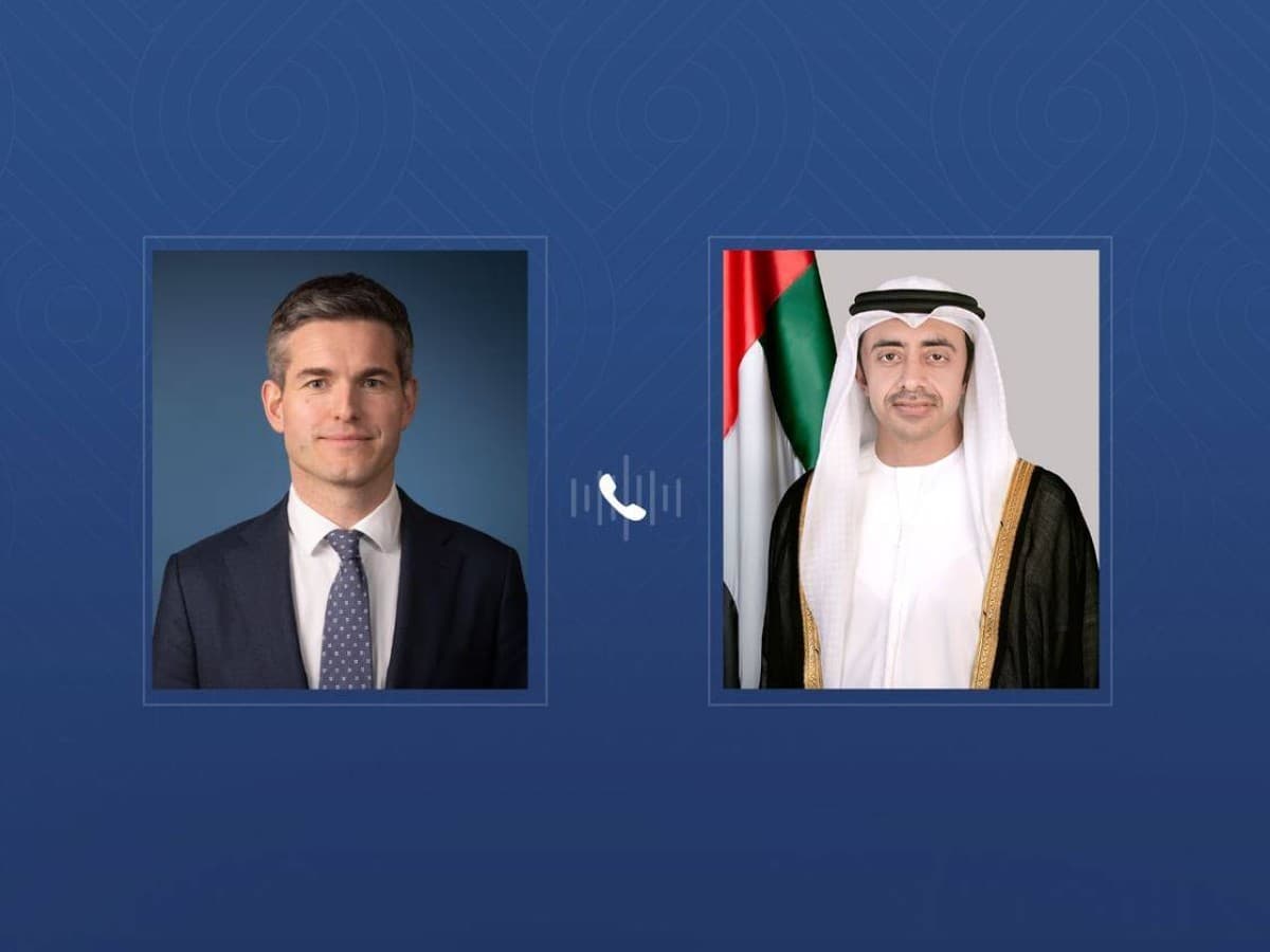 Abdullah bin Zayed and Dutch FM discuss strengthening ties