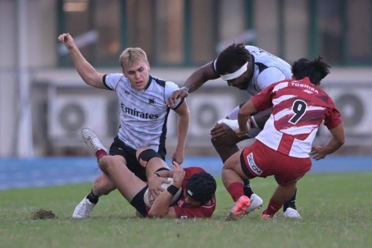 Rugby team competes in Asia Sevens