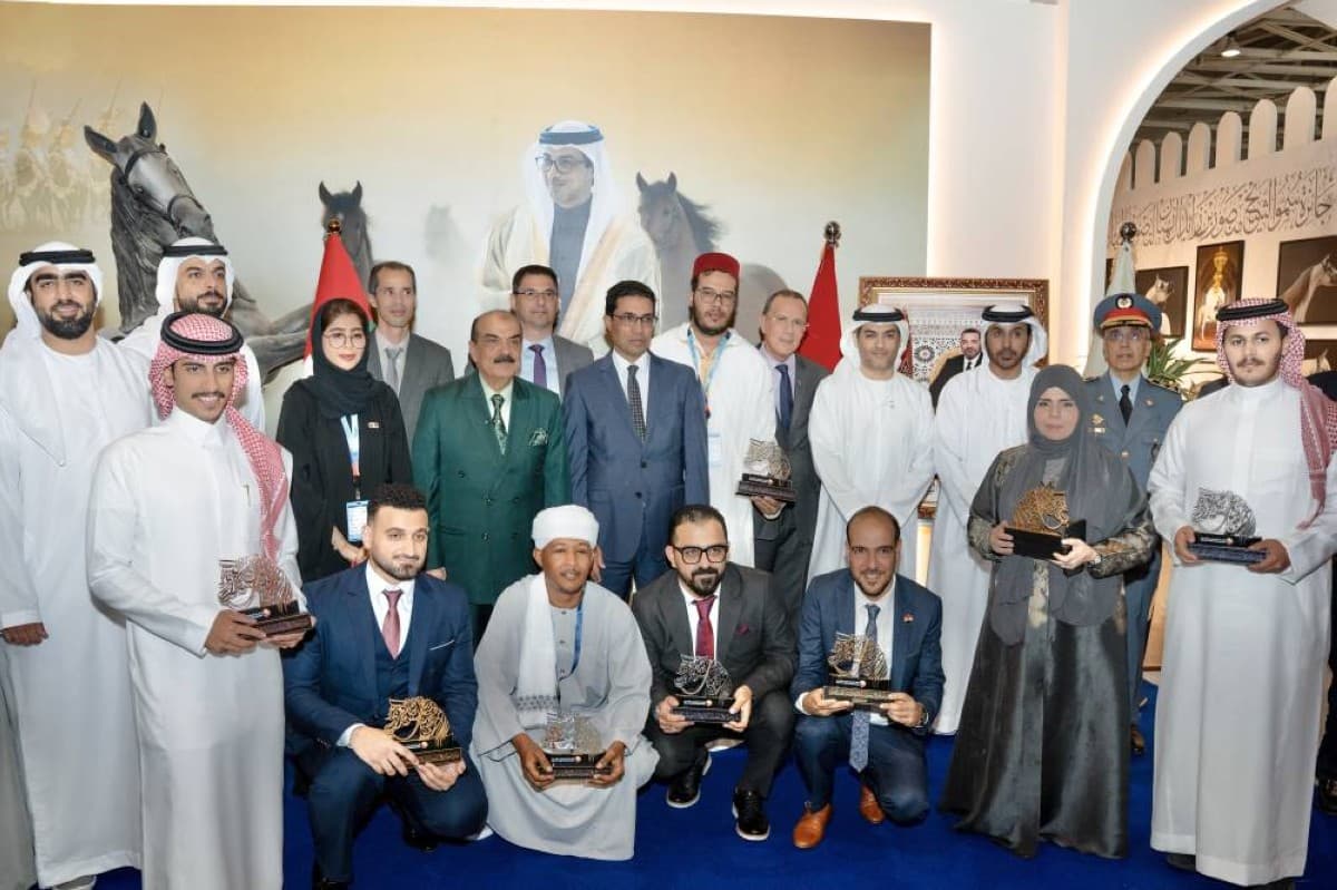 Sheikh Mansoor Award honors Arab Horse Photos in Morocco