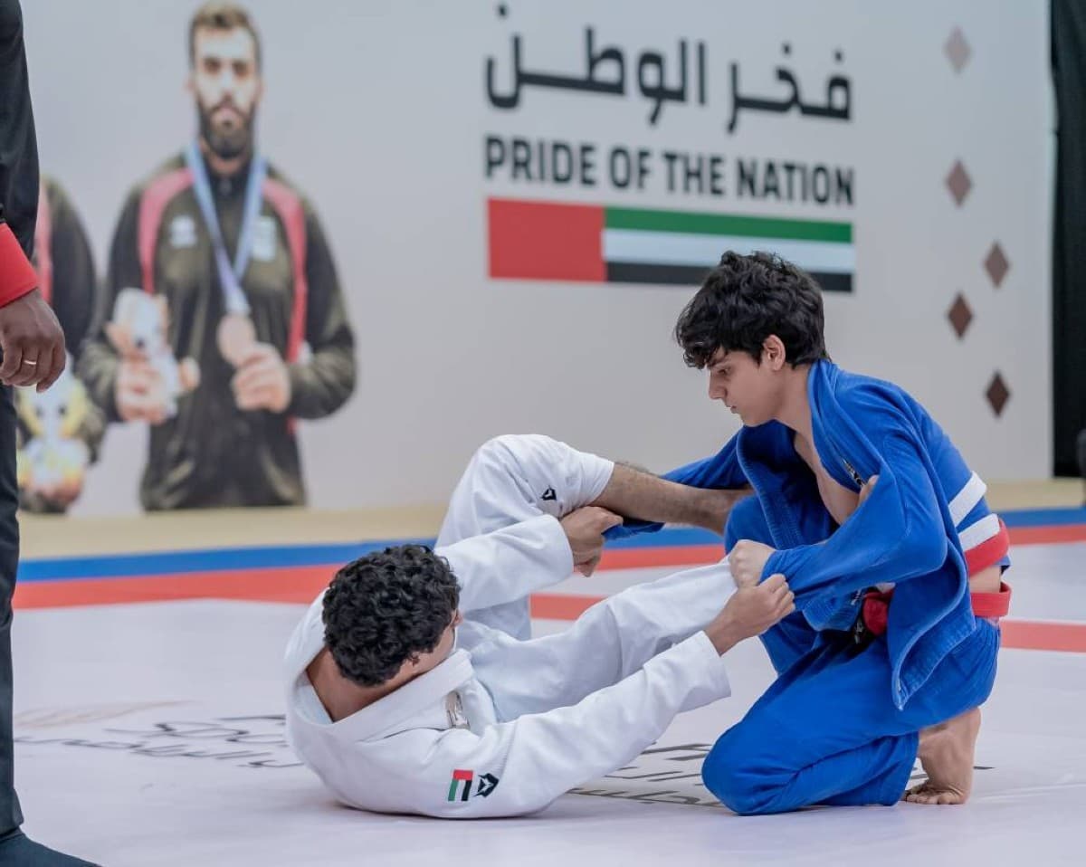 بني ياس يتصدر ختام بطولة خالد بن زايد للجوجيتسو