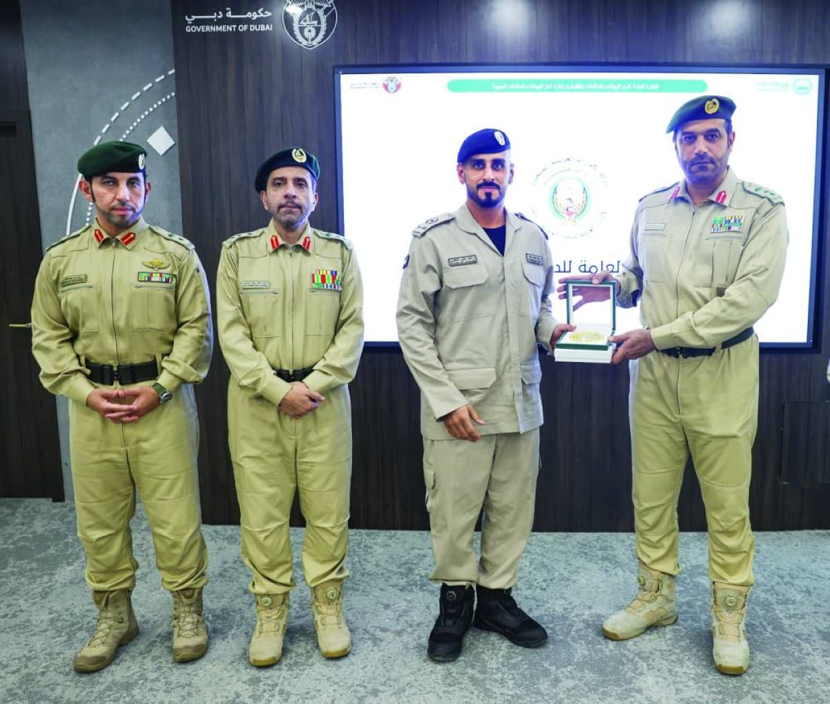 شرطة دبي تعقد جلسة عن تأمين المواد الخطرة