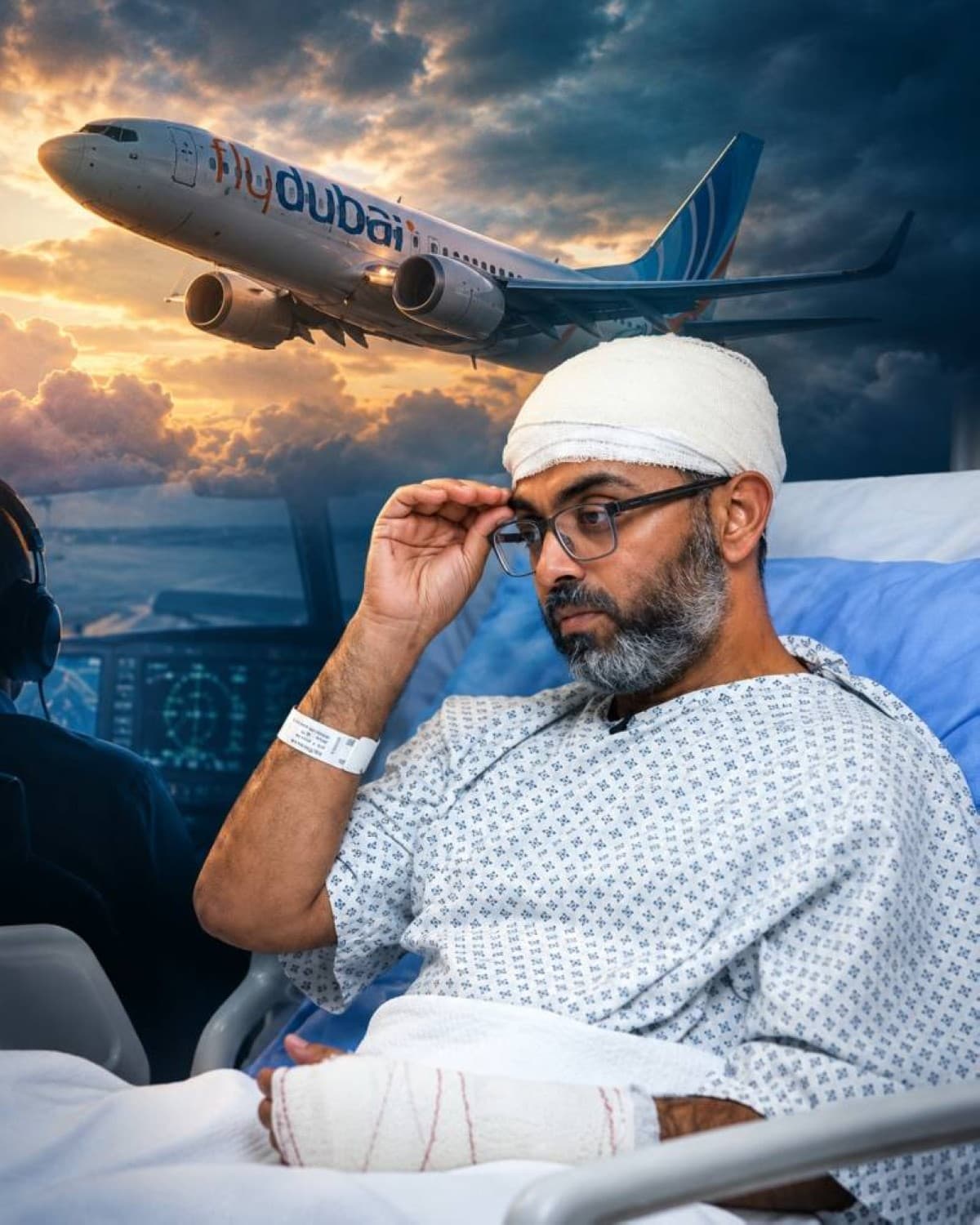 طيار فلاي دبي يشيد بدعم الإمارات