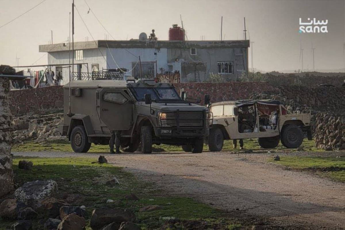 Israeli Forces Destroy Syrian Farmlands