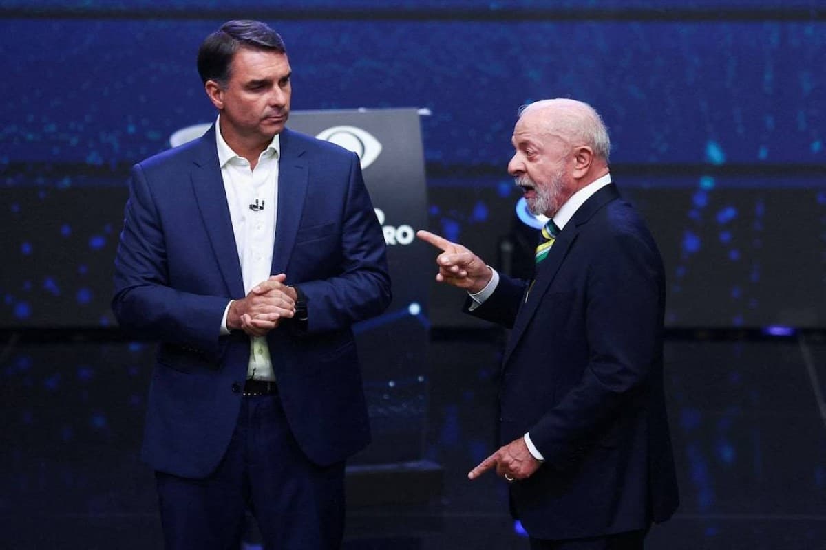 Brazil Lula and Bolsonaro clash in debate