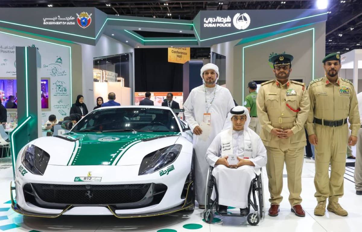 Dubai Police equip Ferrari Mansory with smart bag
