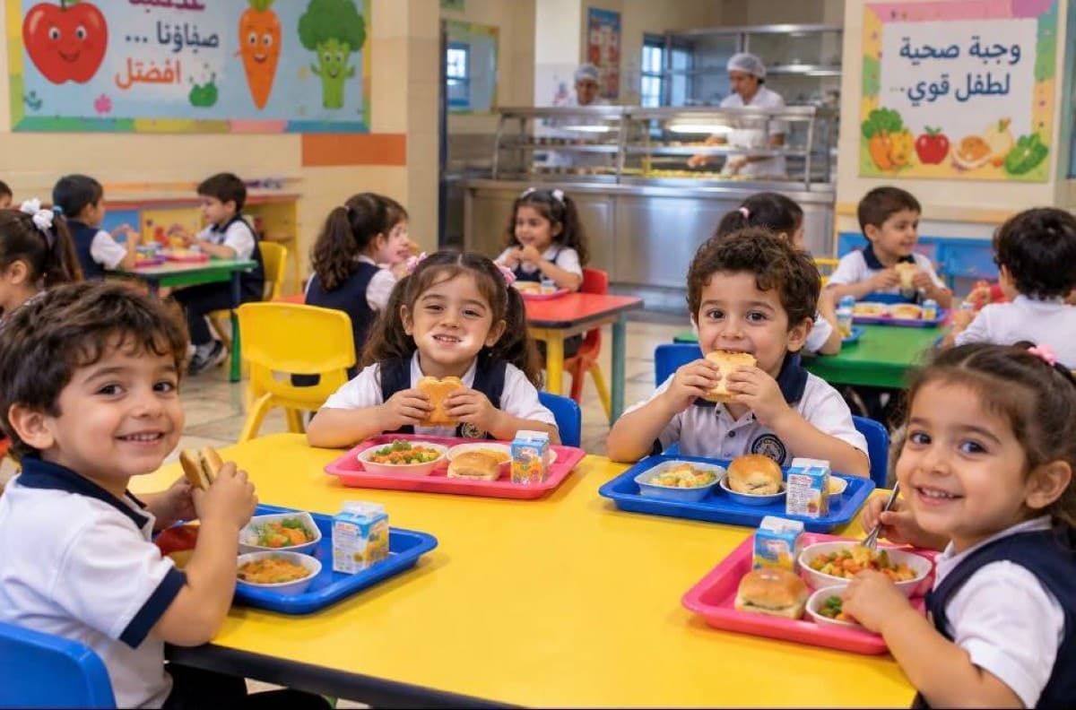 Kindergarten Offers 7 Dirhams Per Meal
