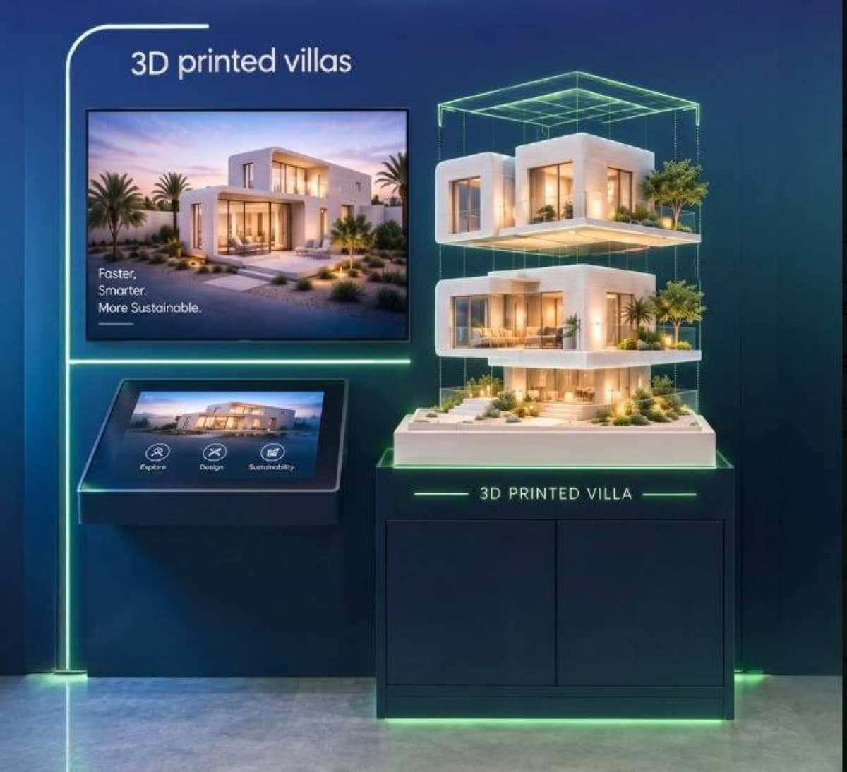 Dubai constructs robot-built villa