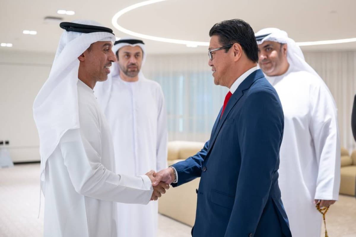 Al Falasi Meets Volleyball Federation VP