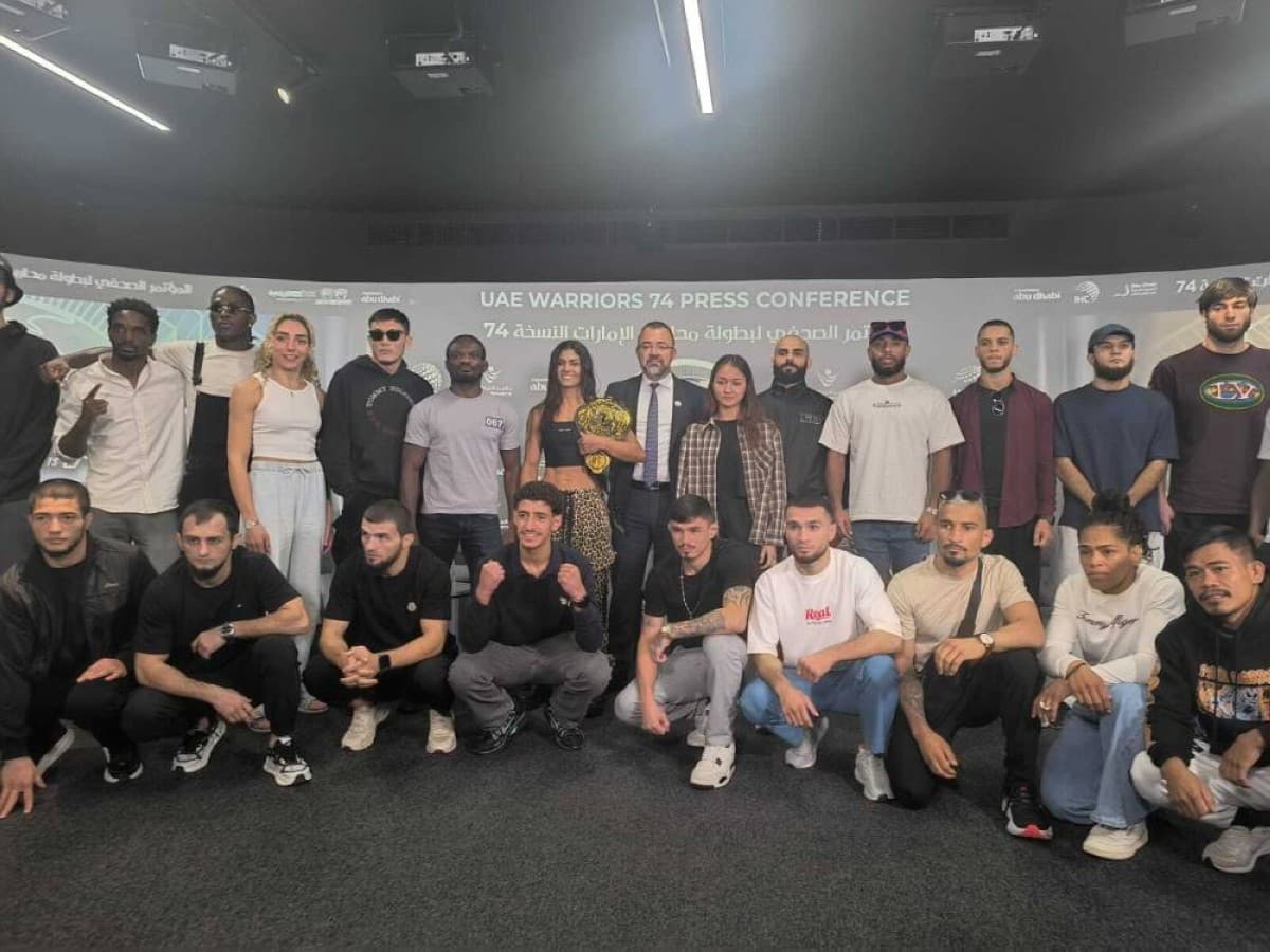 Emirates Warriors 74 features fighters from 16 nations