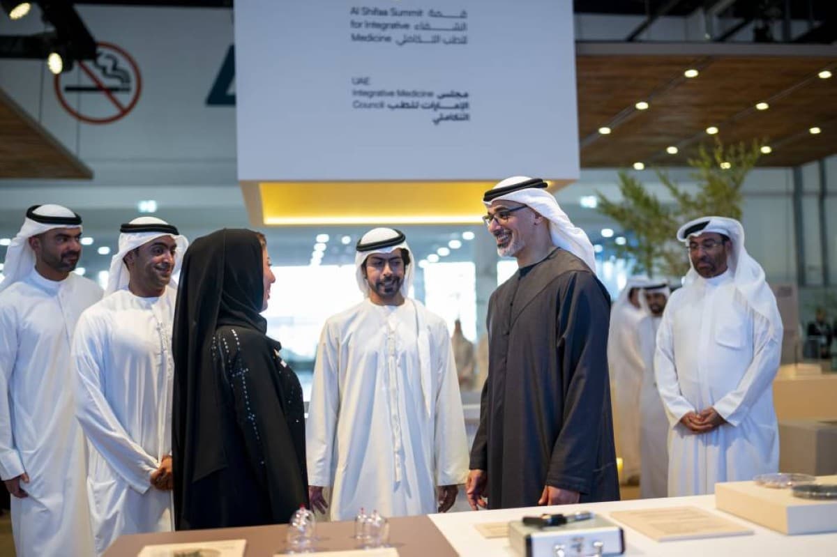 Khaled bin Mohammed Zayed at Healthcare Summit
