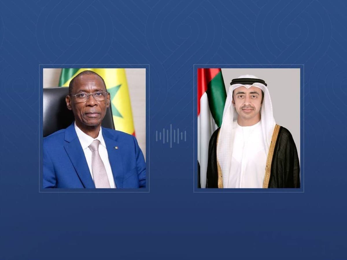 Abdullah bin Zayed和塞內加爾外長討論雙邊和國際事務