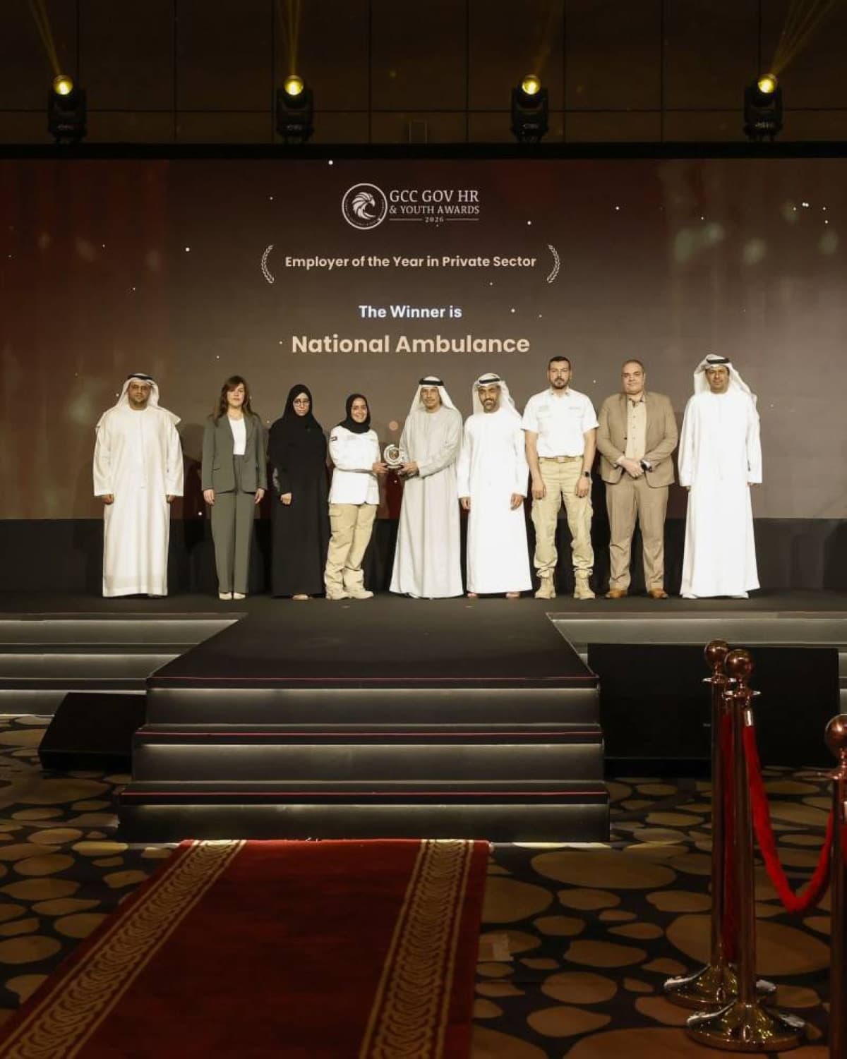 National Ambulance Named Best Employer in GCC