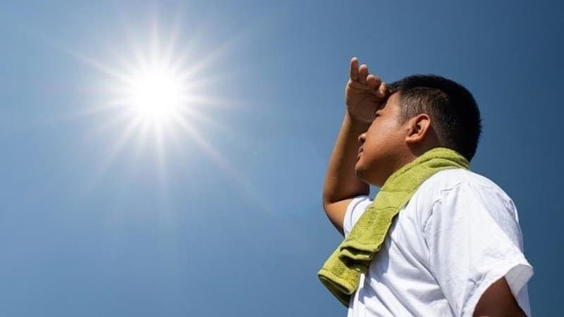 Civil Defense Issues Heatstroke Warning
