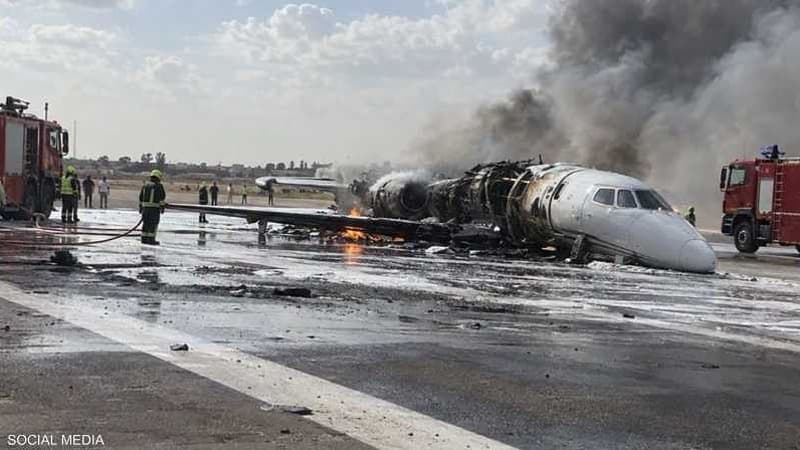 Libyan plane crew detained for DUI