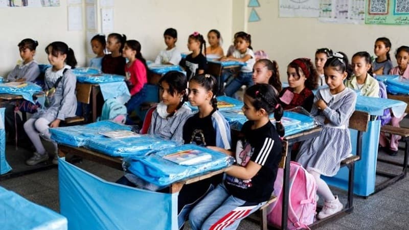 Gaza resumes school after conflict