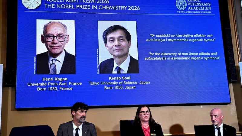 Kagan and Sawaie Win 2026 Nobel Chemistry