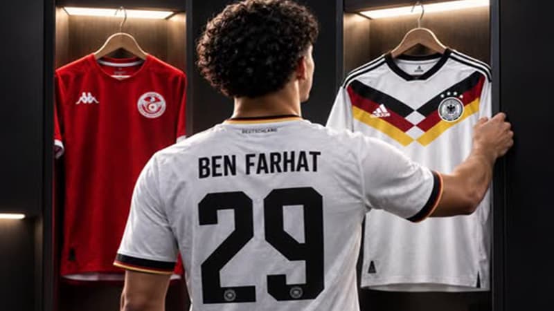 لؤي بن فرحات يعلن قراره بعد قميص ألمانيا