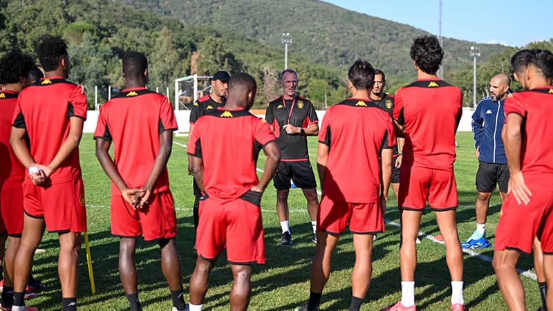 وافد جديد في تدريبات الترجي