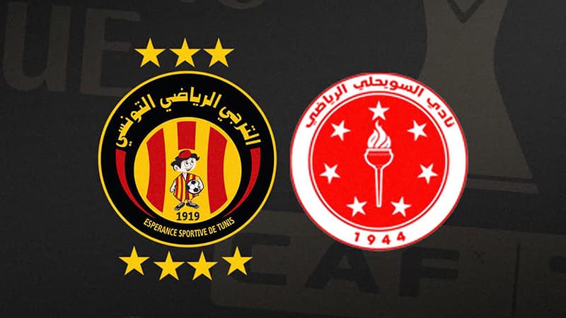 مباراة الترجي الرياضي وسويحلي الليبي قريبا