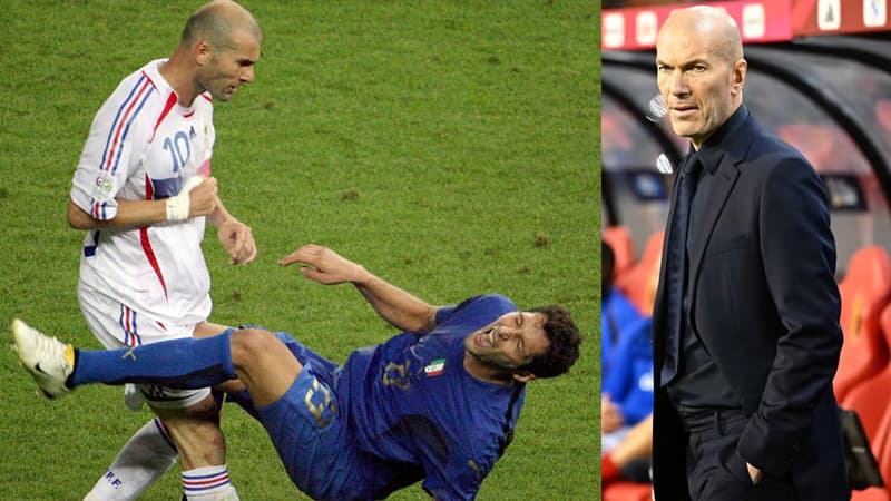 زيدان من نهائي 2006 إلى تدريب ضد إيطاليا