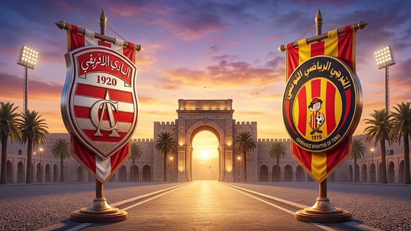 الترجي يتقدم إفريقيا والنادي الإفريقي يلاحقه
