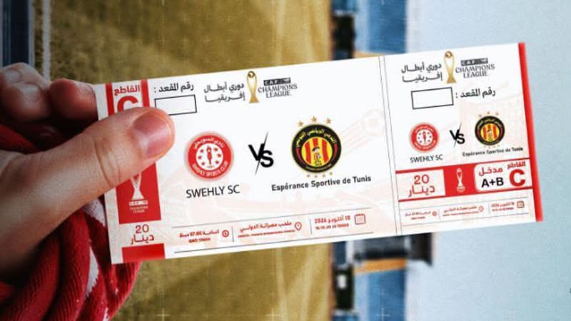 Libyan management shares match ticket details before Espérance clash
