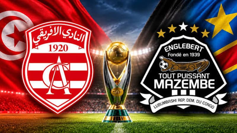 Club Africain vs TP Mazembe to be televised