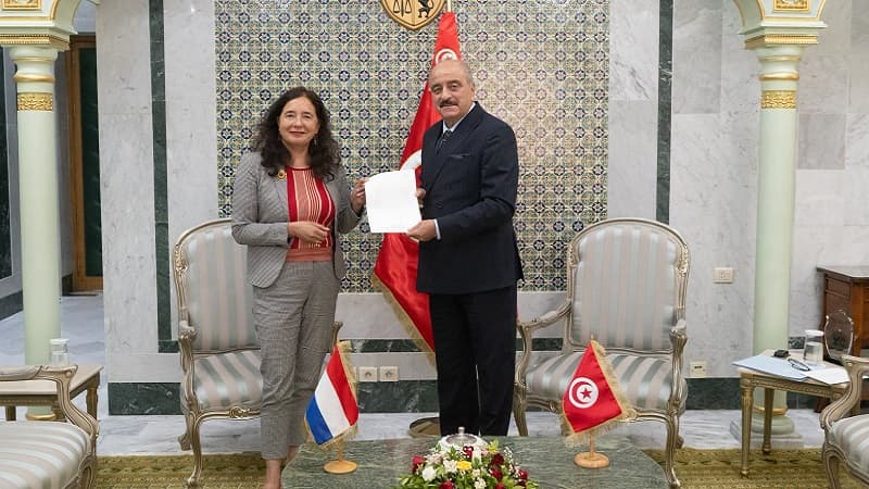 Foreign Minister accepts Dutch ambassador's credentials