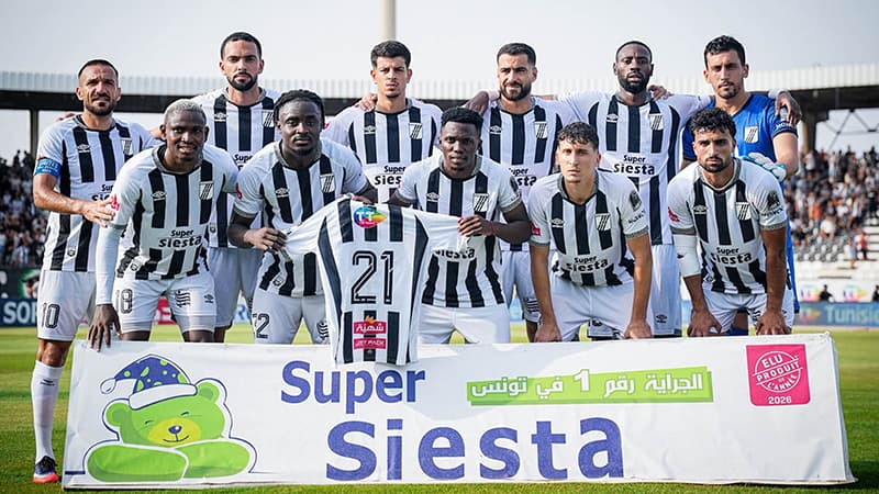 Club Sfaxien's lineup vs Shooting Stars