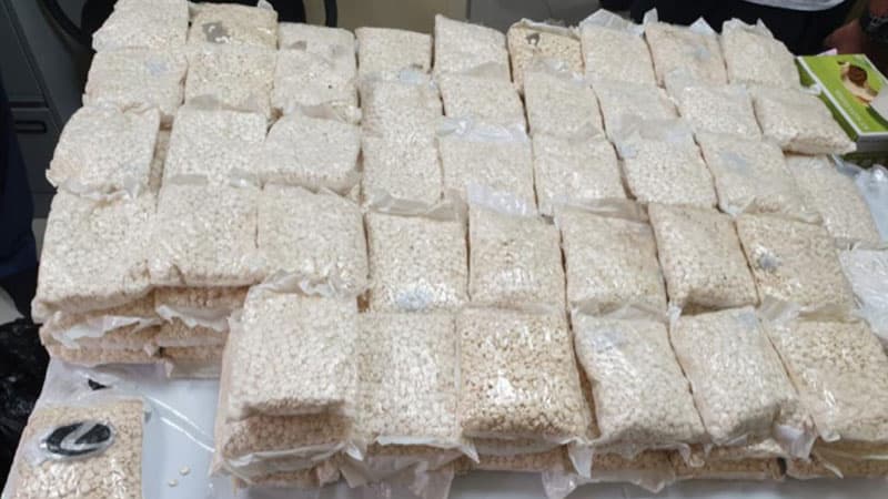 Customs report rising drug seizures through September