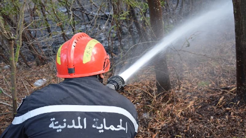 الحماية المدنية تنفذ 117 إخماد حريق